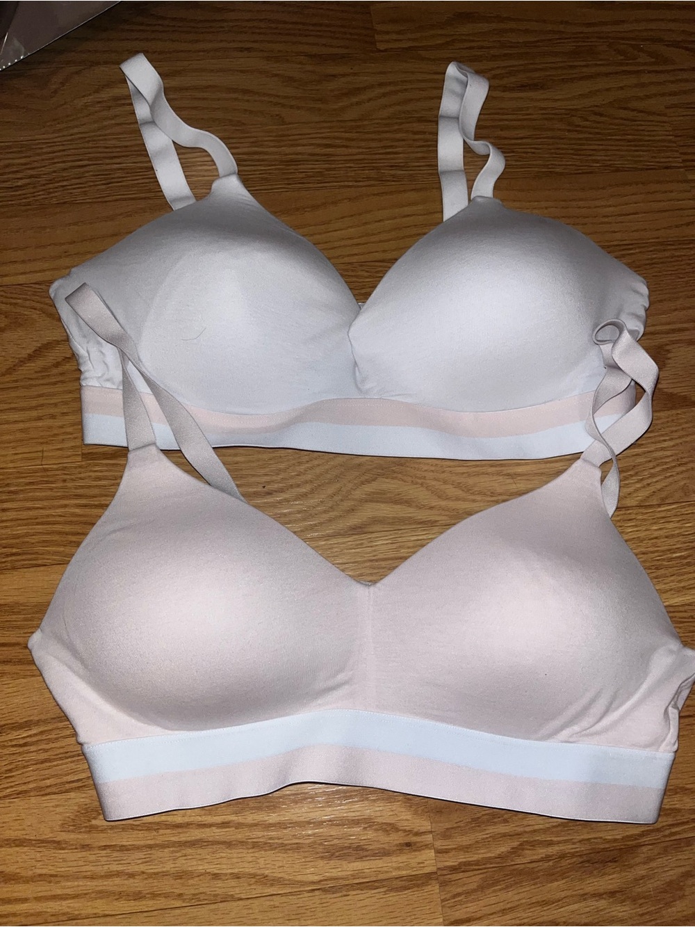 Women’s Light Pink Wireless Comfort Bra